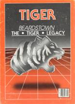 Beardstown High School 1984 yearbook cover photo