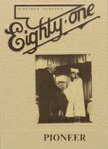 1981 Big Sandy High School Yearbook from Big sandy, Montana cover image