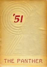 Princeton High School 1951 yearbook cover photo