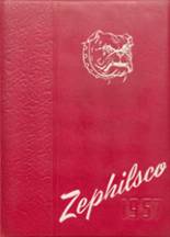 Zephyrhills High School 1957 yearbook cover photo