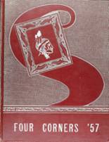 Scarborough High School 1957 yearbook cover photo