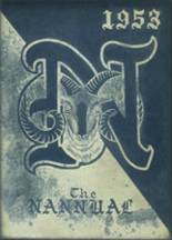 Greater Nanticoke Area High School 1953 yearbook cover photo