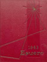 L'Anse Creuse High School Central 1963 yearbook cover photo