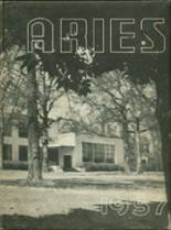 College Park High School 1957 yearbook cover photo