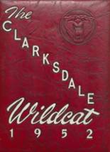 Clarksdale High School 1952 yearbook cover photo