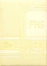 Faulkton High School 1953 yearbook cover photo