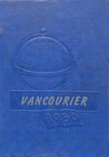 Van High School 1950 yearbook cover photo