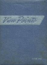 Grosse Pointe High School 1961 yearbook cover photo