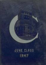 Collinwood High School 1947 yearbook cover photo