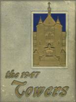 Central Catholic High School 1947 yearbook cover photo