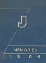 Johnston High School 1954 yearbook cover photo