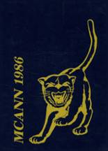 Miller City High School 1986 yearbook cover photo