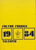 1984 Fulton High School Yearbook from Middleton, Michigan cover image