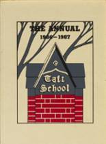 Taft School 1987 yearbook cover photo