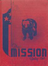 Mission High School 1941 yearbook cover photo