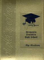 Benjamin Franklin High School 1989 yearbook cover photo