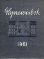 Guthrie High School 1951 yearbook cover photo
