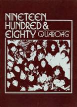 Quaboag Regional High School 1980 yearbook cover photo