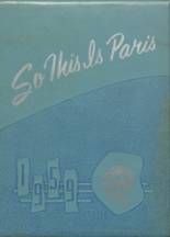 Paris High School 1959 yearbook cover photo