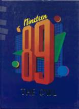 Thomaston High School 1989 yearbook cover photo