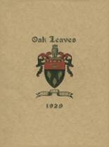 Oak Grove School 1929 yearbook cover photo