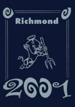 Richmond High School 2001 yearbook cover photo