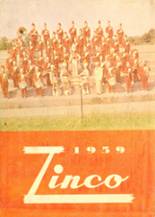 1959 Picher-Cardin High School Yearbook from Picher, Oklahoma cover image