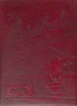 Jacksonville High School 1954 yearbook cover photo