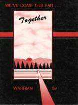 1989 Warwick High School Yearbook from Lititz, Pennsylvania cover image