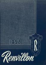 Renville High School 1952 yearbook cover photo