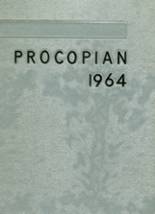 St. Procopius College 1964 yearbook cover photo