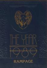 Havelock High School 1989 yearbook cover photo