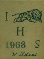 Idalou High School 1968 yearbook cover photo