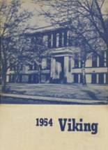 Coeur d' Alene High School 1954 yearbook cover photo