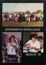 Yorktown High School 1987 yearbook cover photo