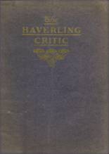 Haverling High School 1905 yearbook cover photo