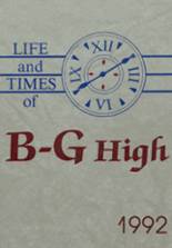 Bainbridge-Guilford High School 1992 yearbook cover photo