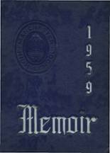 Manchester High School  1959 yearbook cover photo