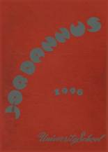Indiana University High School 1946 yearbook cover photo