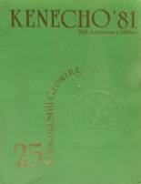 Bishop Kenrick High School 1981 yearbook cover photo