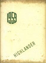 Clermont High School 1959 yearbook cover photo