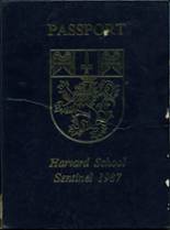 Harvard School 1987 yearbook cover photo