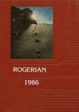 Rogers High School 1986 yearbook cover photo
