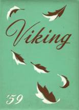 Kingsburg High School 1959 yearbook cover photo