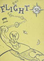 Westchester High School 1958 yearbook cover photo