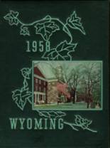 1958 Wyoming Seminary Yearbook from Kingston, Pennsylvania cover image