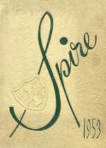 Illiana Christian High School 1953 yearbook cover photo