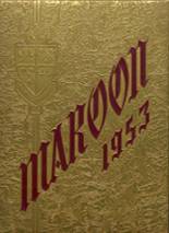Madisonville High School 1953 yearbook cover photo