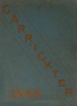 Carrick High School 1946 yearbook cover photo