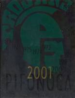 Pine Forest High School 2001 yearbook cover photo